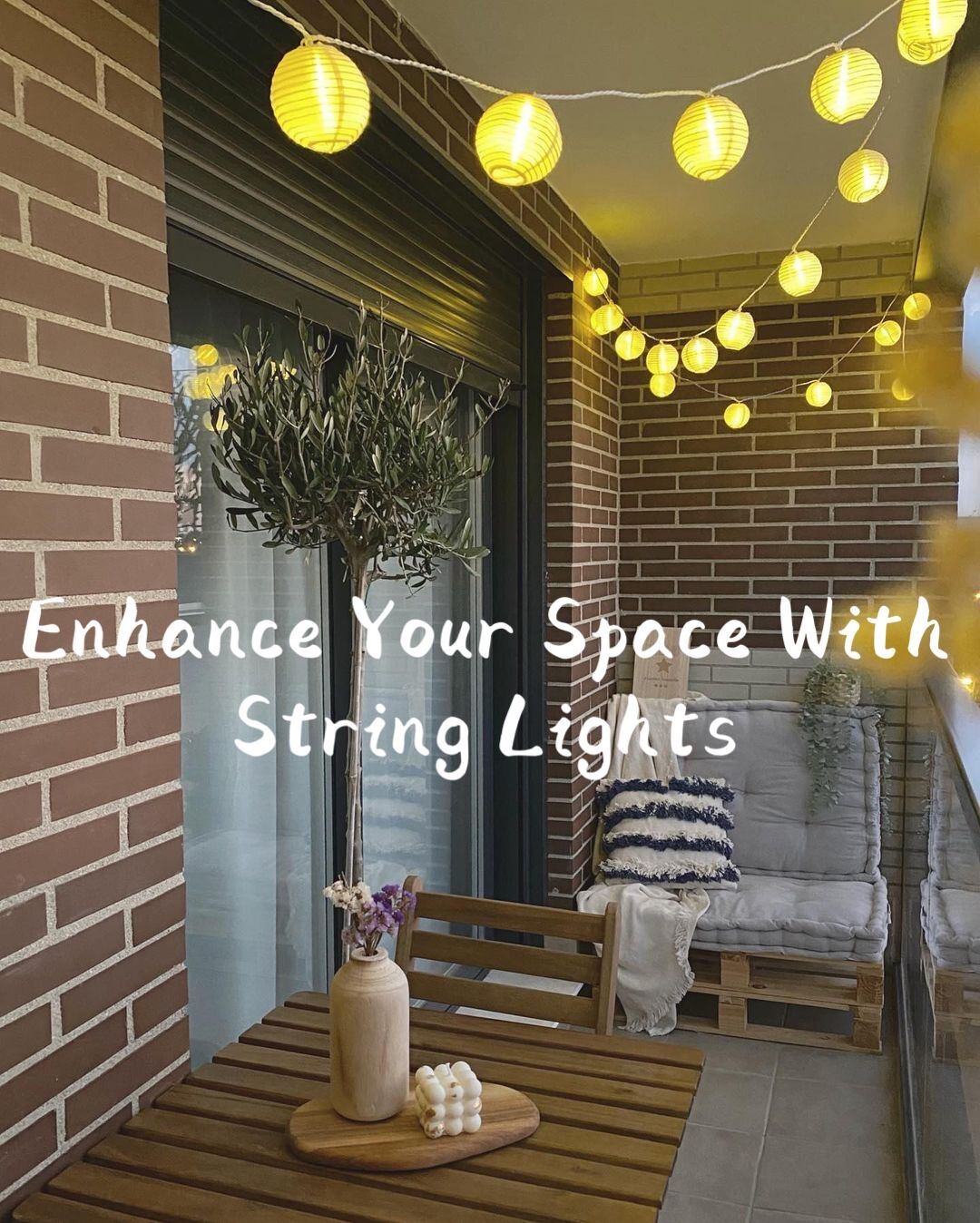 Enhance Your Living Spaces With String Lights